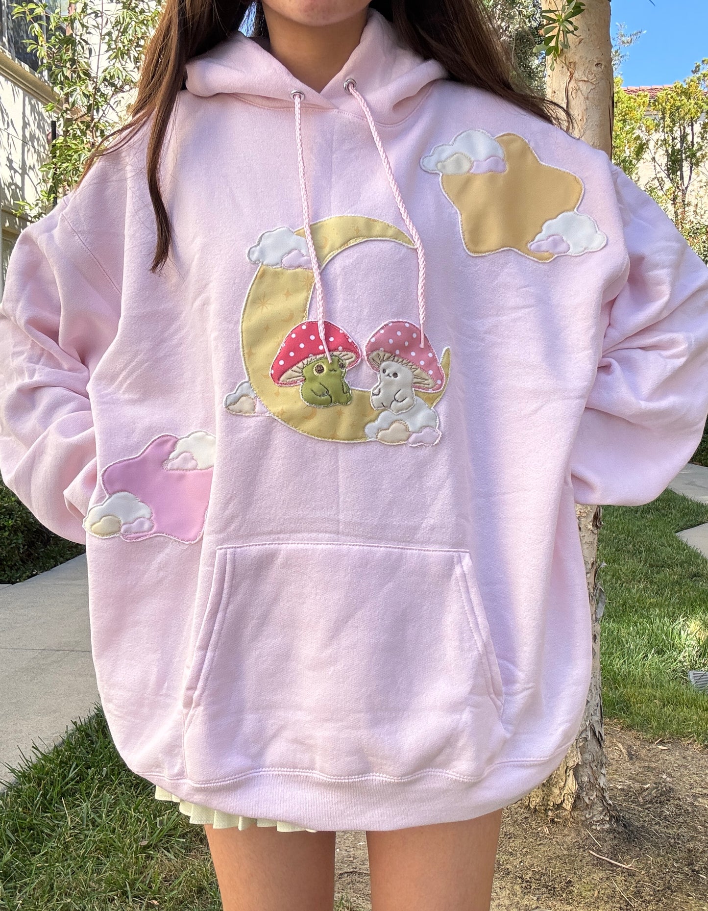 froggie and friend! hoodie