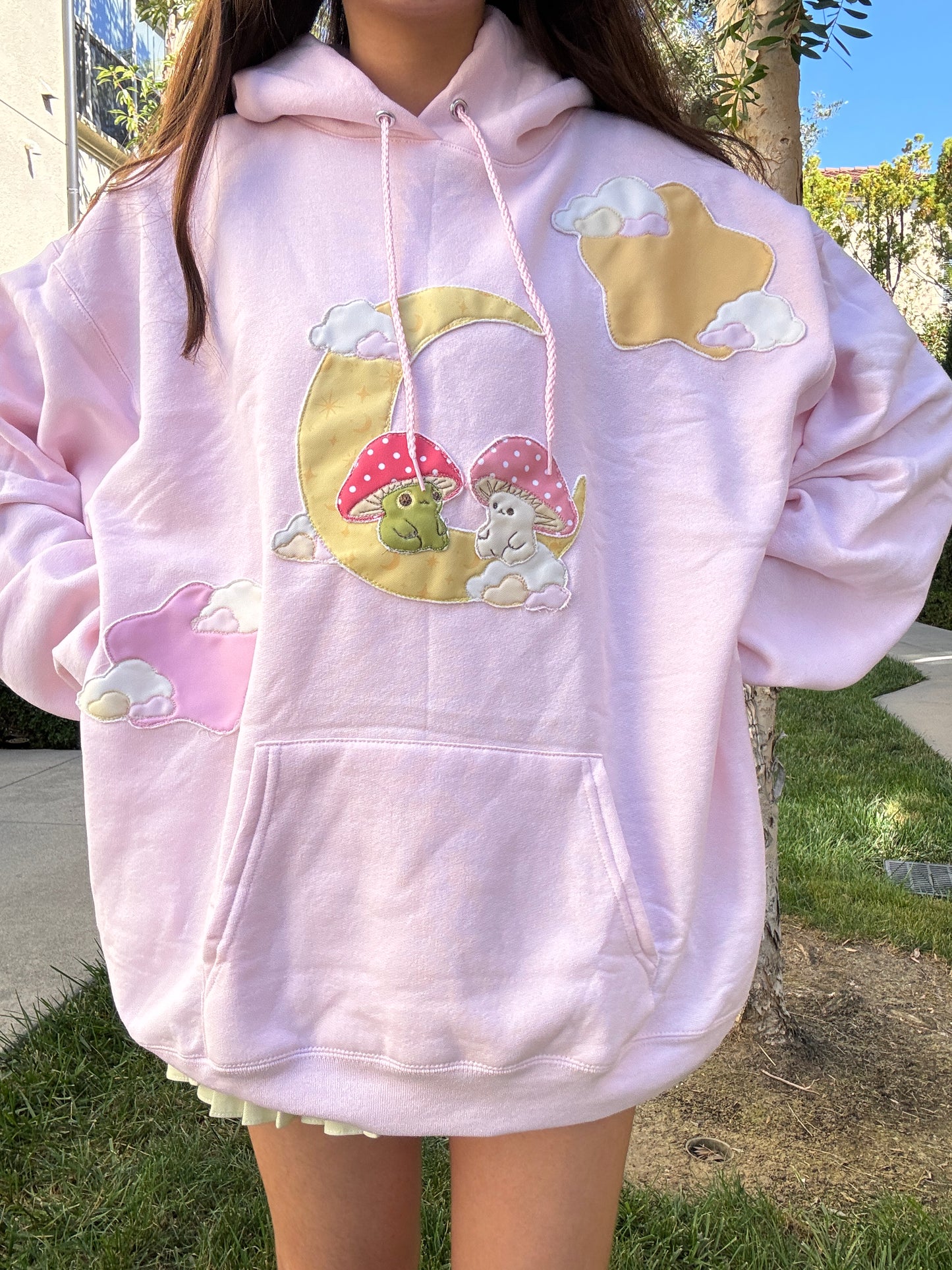 froggie and friend! hoodie