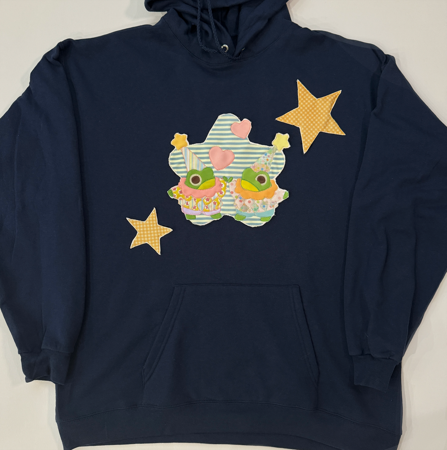 Navy Star Clown Frogs Hoodie